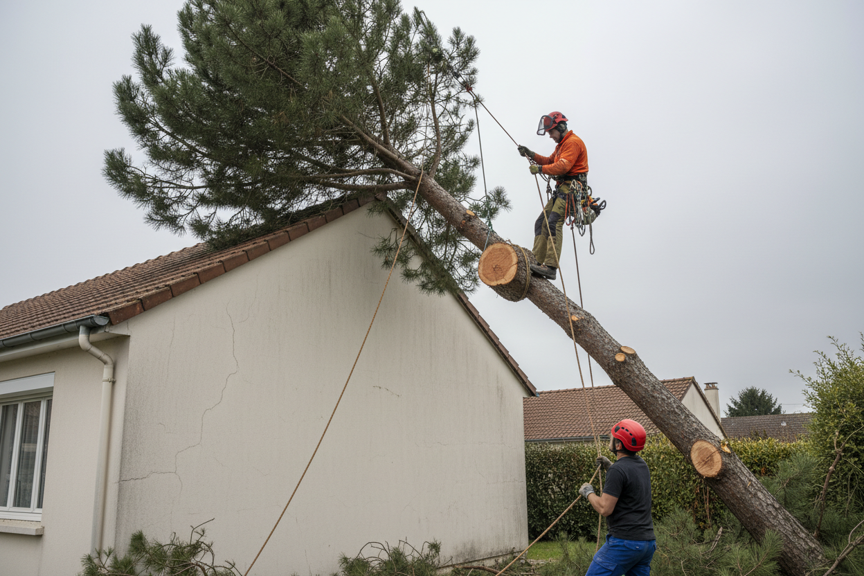 Abattage d'arbres et Démontage délicat à Cenon