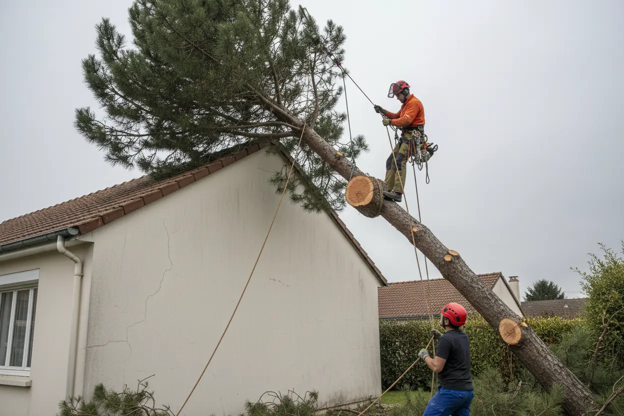 Abattage d'arbres et Démontage délicat à Cenon